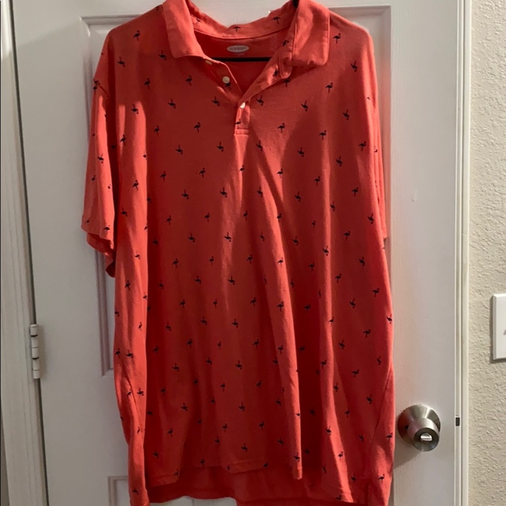 Flamingo Golf Shirt